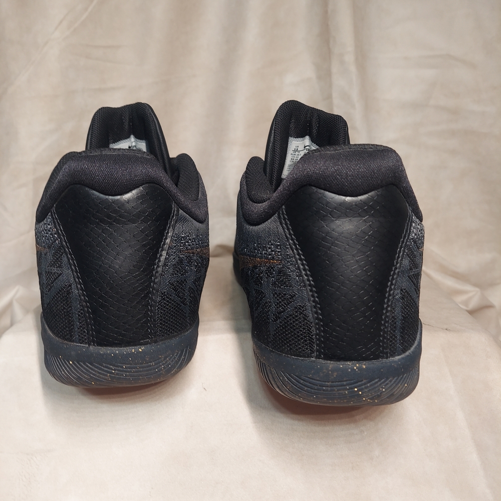 Nike Kobe Mamba Rage Basketball Shoes Men's Size 15 Black Gold Stars 908972-099 - Picture 4 of 6